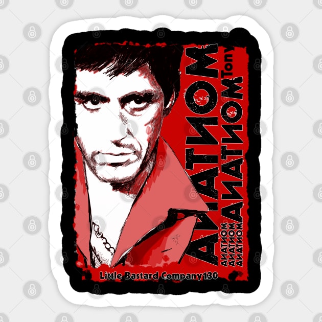 Tony Sticker by LittleBastard